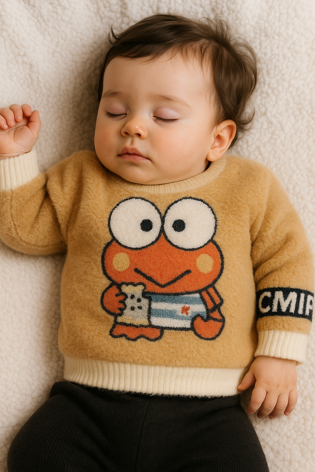 "Soft & Stylish Hair Wool Baby Sweater – Breathable, Hypoallergenic & Warm | Knitted Winter Essential for Babies" - THEREALLUXEWEAR